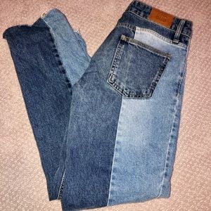 NWOT Urban Outfitters Color Block Jeans